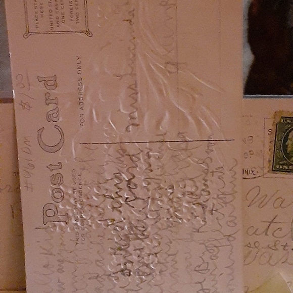 Three beautiful antique Easter cross postcards - Picture 4 of 8